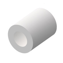 0.194 in. ID 0.375 in. OD 0.500 in. Long Nylon Spacer
