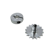 25 Series 16 Tooth 6 mm Bore Aluminum Sprocket