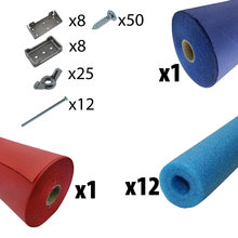 2024 AM14U Family Red and Blue Bumper Kit