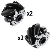 2.25 in. HD Mecanum Vectored Intake Wheel