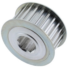 24 Tooth 0.5 in. Hex Bore 5 mm HTD 18 mm Wide Aluminum Pulley