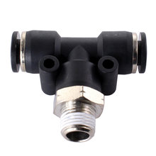 Pneumatic Fitting 1/8 in. NPT Male Branch Tee 1/4 in. Tube
