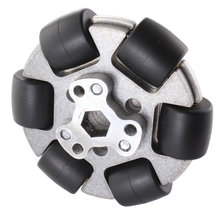 3 in. Aluminum Omni Wheel With 3/8 Hex Bore