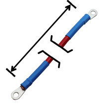 Red Power Wire, multiple lengths 5 in. to 29 in.
