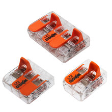 WAGO 221 Series LEVER-NUTS Compact Splice Connectors